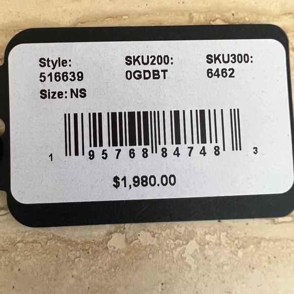 Red/black Gucci Leather Backpack - Picture 6 of 6